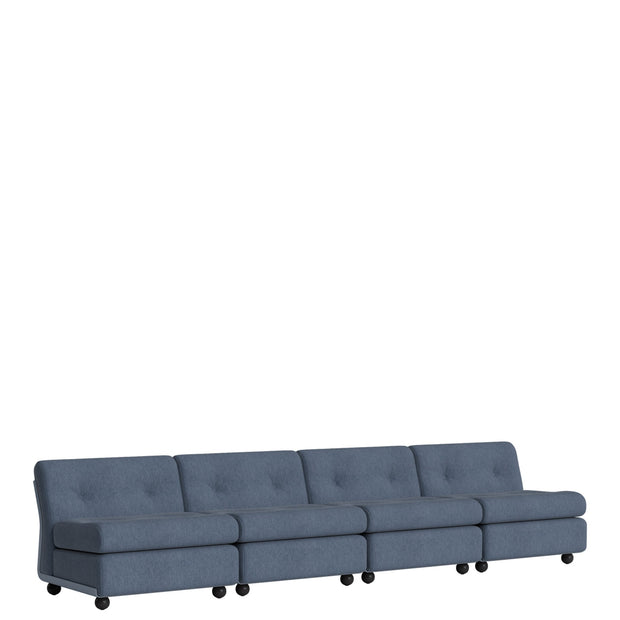 HAY Modulová sedačka Amanta, Frost Blue / Hallingdal 130 - DESIGNSPOT