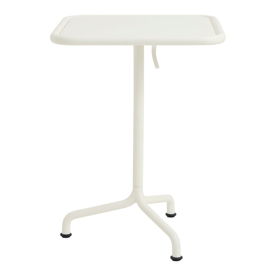 Záhradný stolík Deville, 55x55, Cream white