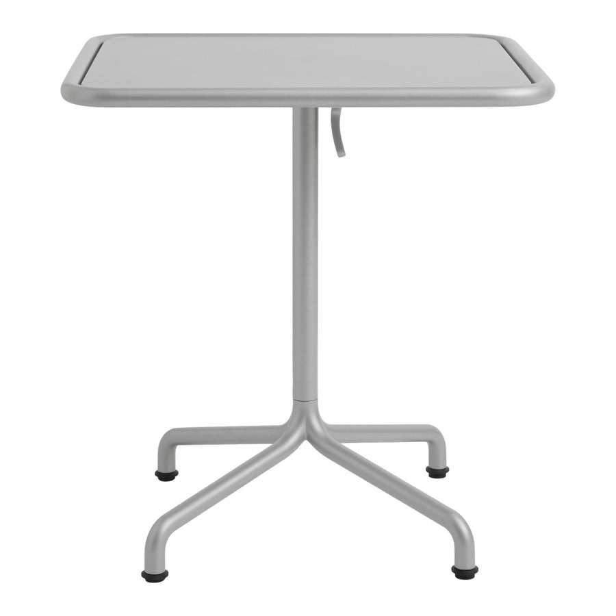Záhradný stolík Deville, 60x70, Silver Grey