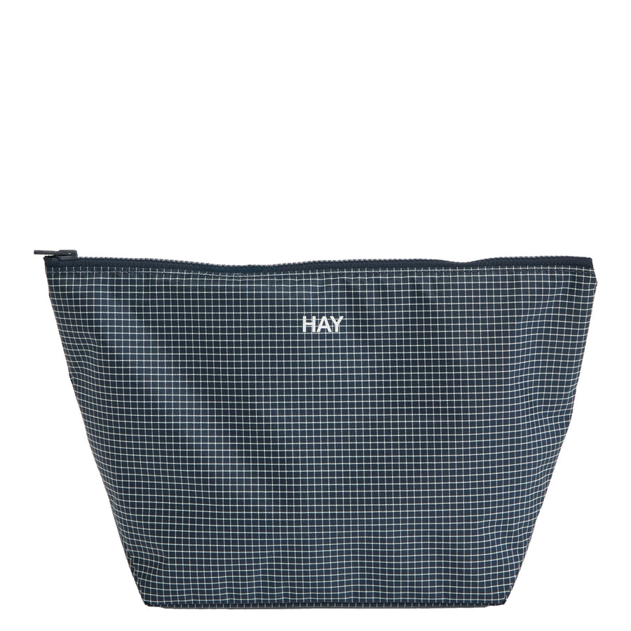 Taštička Grid Pouch, Medium, Dark blue