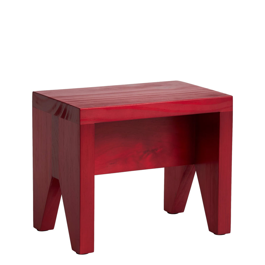 Stolička Manolito, Short, Red