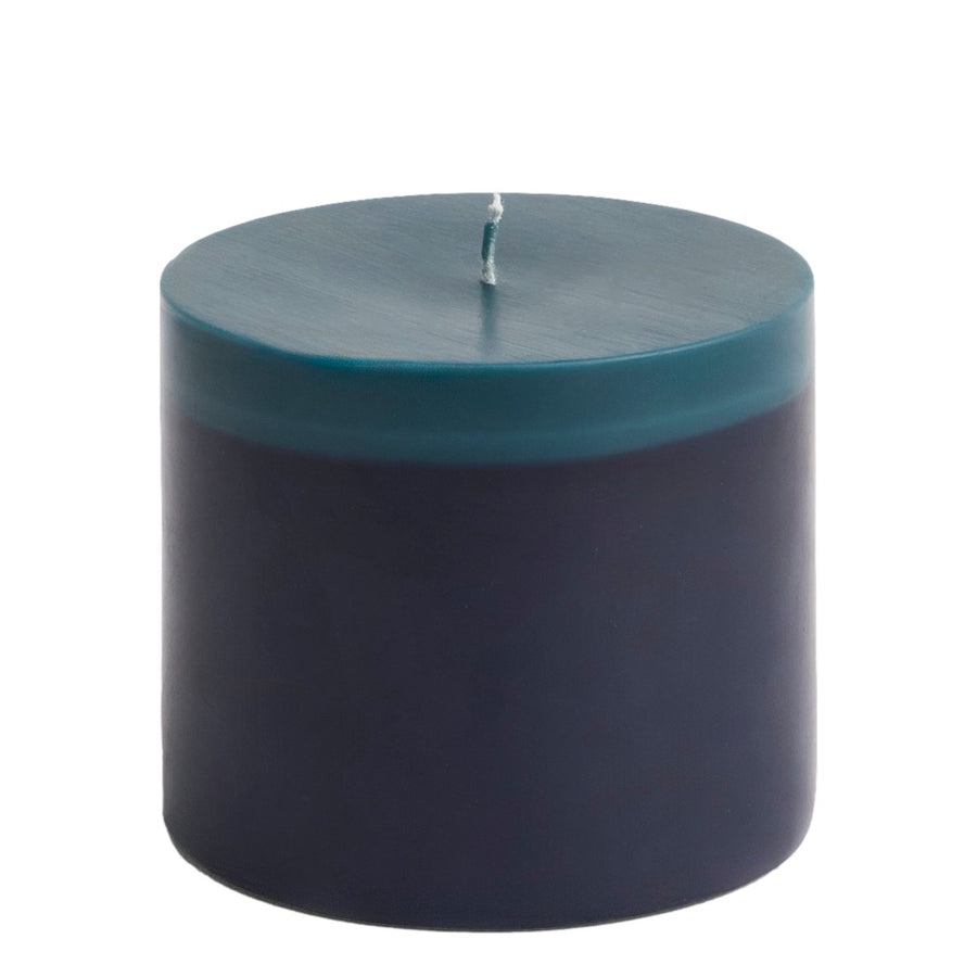 Sviečka Silo, Small, Midnight Blue and Dark Teal
