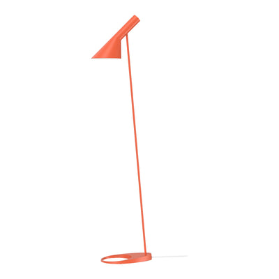 Louis Poulsen Stojací lampa AJ, Electric orange - DESIGNSPOT