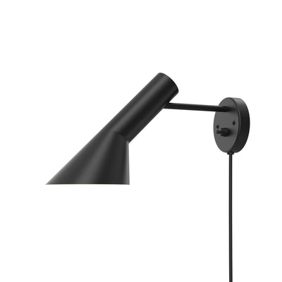Louis Poulsen Nástěnná lampa AJ, Black - DESIGNSPOT