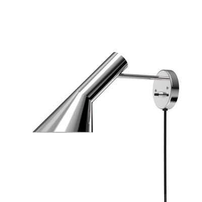 Louis Poulsen Nástěnná lampa AJ, Stainless steel polished - DESIGNSPOT