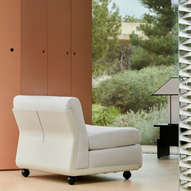 HAY Modulová sedačka Amanta, Anthracite / Maglia Blue Black - DESIGNSPOT