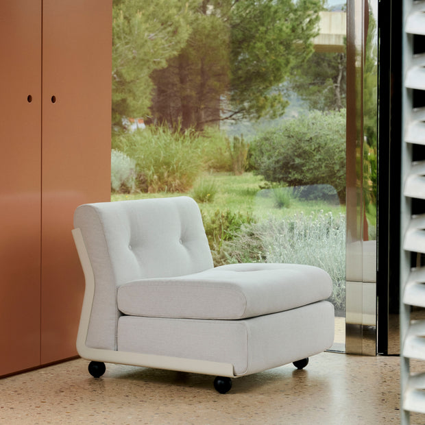 HAY Modulová sedačka Amanta, Anthracite / Maglia Blue Black - DESIGNSPOT