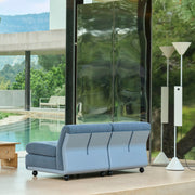 HAY Modulová sedačka Amanta, Anthracite / Maglia Blue Black - DESIGNSPOT