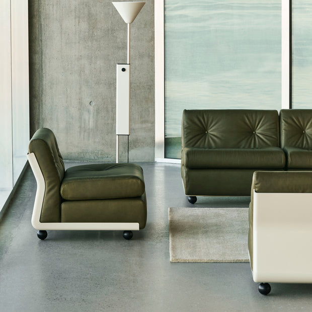 HAY Modulová sedačka Amanta, Anthracite / Maglia Blue Black - DESIGNSPOT