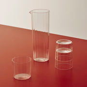 HAY Křišťálová karafa Angle, 0,9 L, Clear - DESIGNSPOT