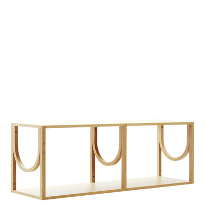 Fogia Policová sestava Arch Low, Oak - DESIGNSPOT