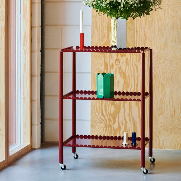 HAY Váza Arcs Small, Green - DESIGNSPOT