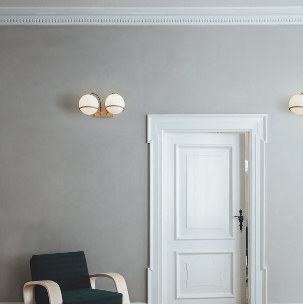 Astep Nástěnné svítidlo Model 237/238/2, Champagne - DESIGNSPOT