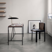 Astep Stolní lampa Model 537, Brass / Black / White - DESIGNSPOT