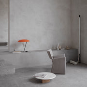 Astep Stolní lampa Model 548, Dark Burnish Brass / Orange - DESIGNSPOT
