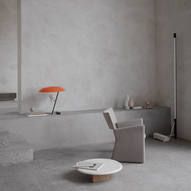 Astep Stolní lampa Model 548, Dark Burnish Brass / Orange - DESIGNSPOT