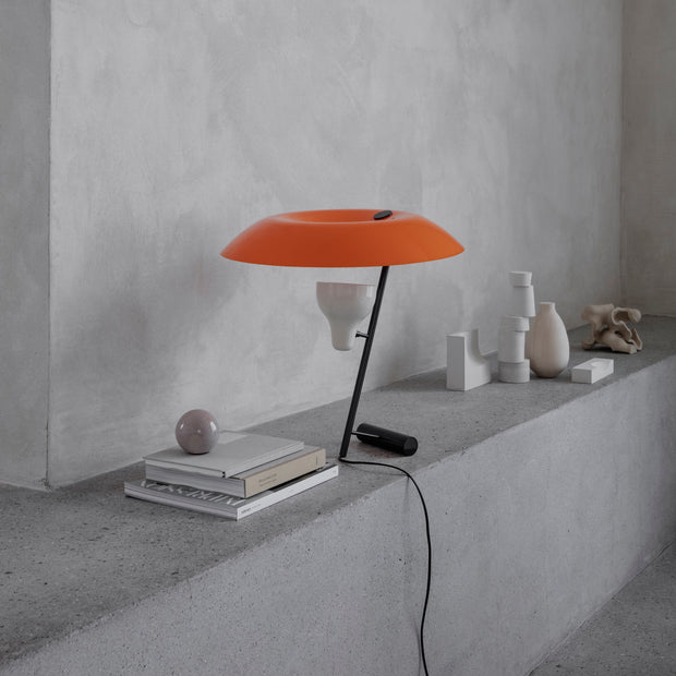 Astep Stolní lampa Model 548, Dark Burnish Brass / Orange - DESIGNSPOT