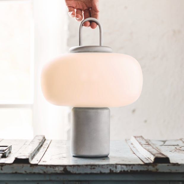 Astep Přenosná lampa Nox, Aluminium - DESIGNSPOT