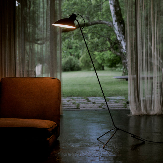 Astep Stojací lampa VV Cinquanta, Black / White - DESIGNSPOT