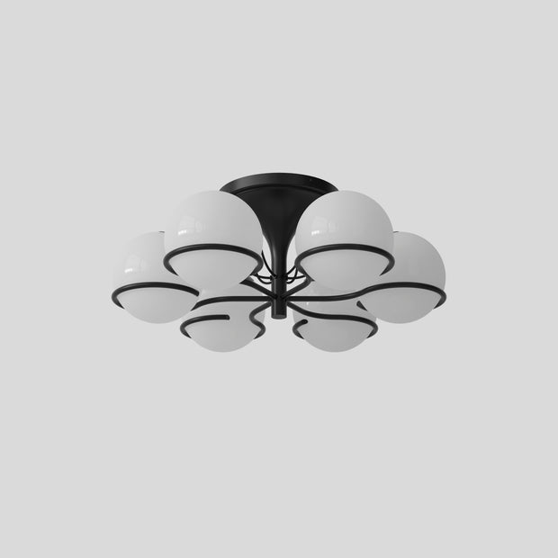 Astep Stropní svítidlo Model 2042 / 6, Black - DESIGNSPOT
