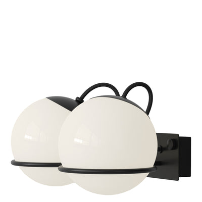 Astep Nástěnné svítidlo Model 237/238/2, Black - DESIGNSPOT