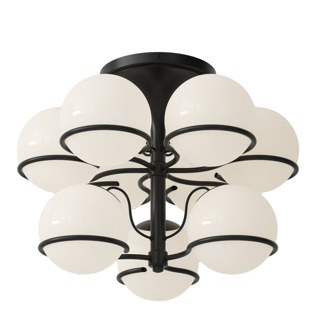 Astep Stropní svítidlo Model 2042 / 9, Black - DESIGNSPOT