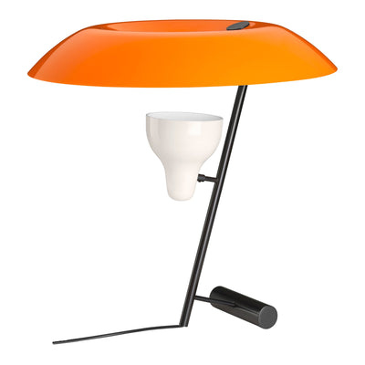 Astep Stolní lampa Model 548, Dark Burnish Brass / Orange - DESIGNSPOT