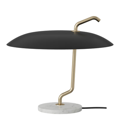 Astep Stolní lampa Model 537, Brass / Black / White - DESIGNSPOT