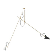 Astep Závěsné svítidlo VV Cinquanta, Brass / Black / White - DESIGNSPOT