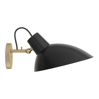 Astep Nástěnná lampa VV Cinquanta, Brass / Black - DESIGNSPOT