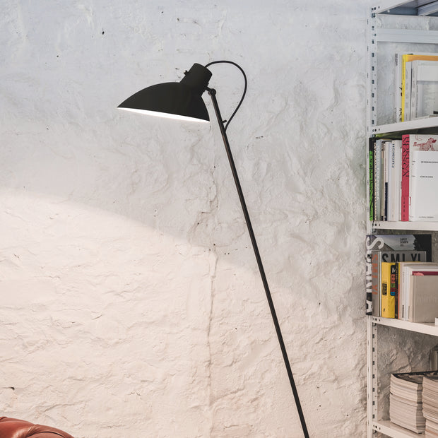 Astep Stojací lampa VV Cinquanta, Black / White - DESIGNSPOT