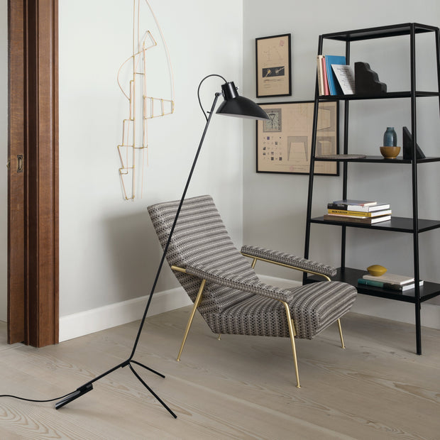 Astep Stojací lampa VV Cinquanta, Black / White - DESIGNSPOT