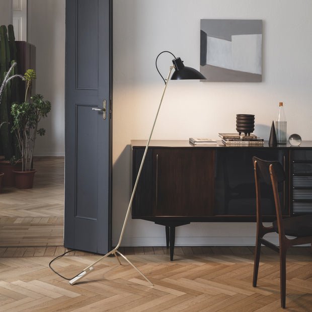 Astep Stojací lampa VV Cinquanta, Black / White - DESIGNSPOT