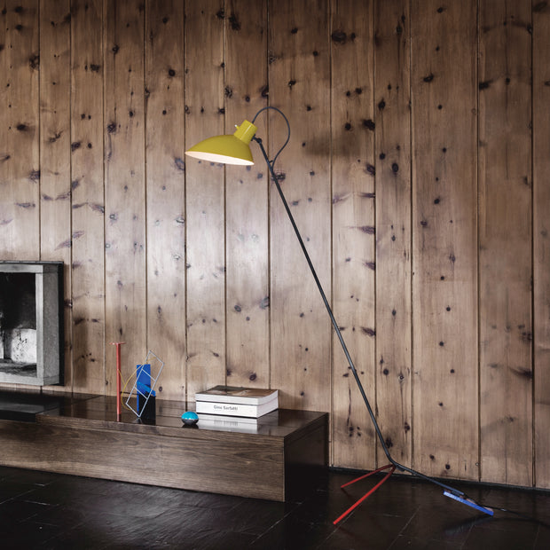 Astep Stojací lampa VV Cinquanta, Black / White - DESIGNSPOT