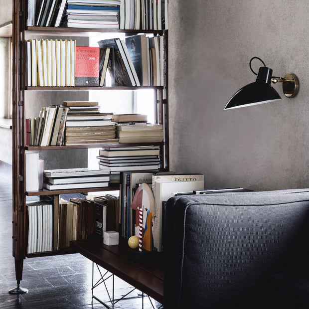 Astep Nástěnná lampa VV Cinquanta, Black / Black - DESIGNSPOT