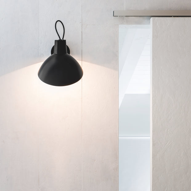 Astep Nástěnná lampa VV Cinquanta, Black / Black - DESIGNSPOT