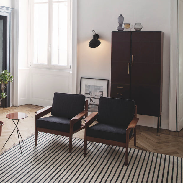 Astep Nástěnná lampa VV Cinquanta, Black / Black - DESIGNSPOT