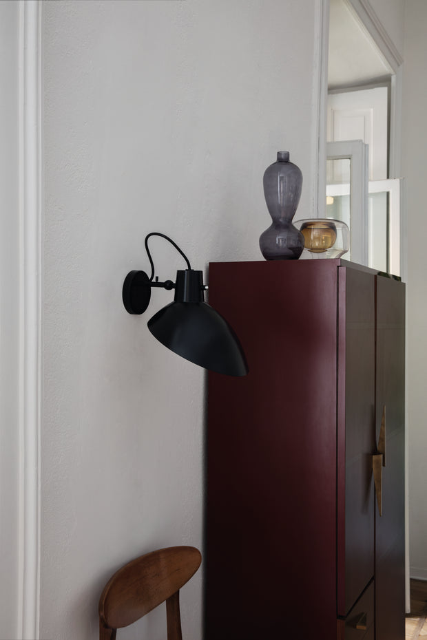 Astep Nástěnná lampa VV Cinquanta, Black / Black - DESIGNSPOT