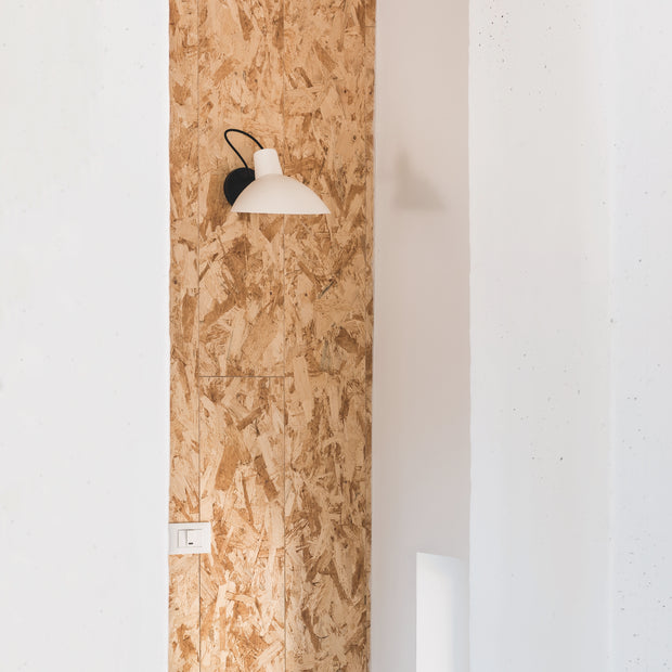 Astep Nástěnná lampa VV Cinquanta, Black / Black - DESIGNSPOT