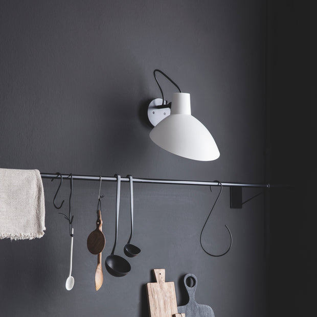 Astep Nástěnná lampa VV Cinquanta, Black / Black - DESIGNSPOT