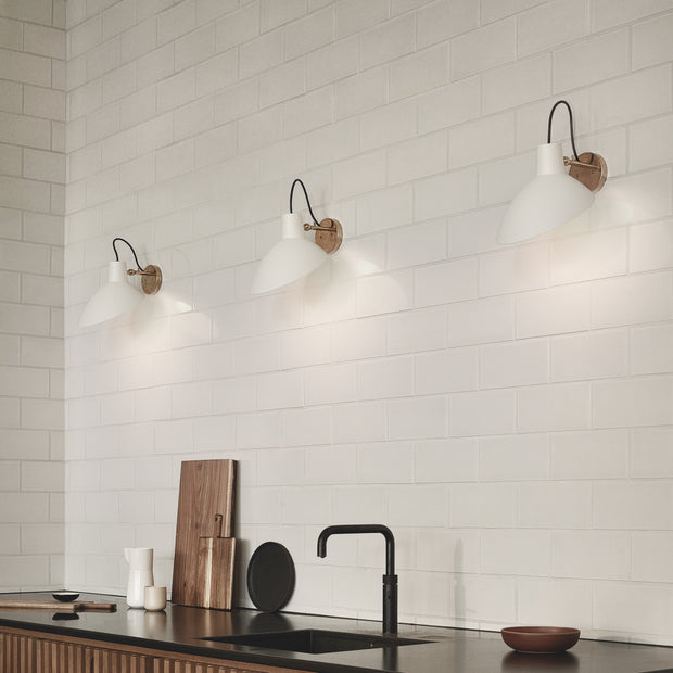 Astep Nástěnná lampa VV Cinquanta, Black / Black - DESIGNSPOT