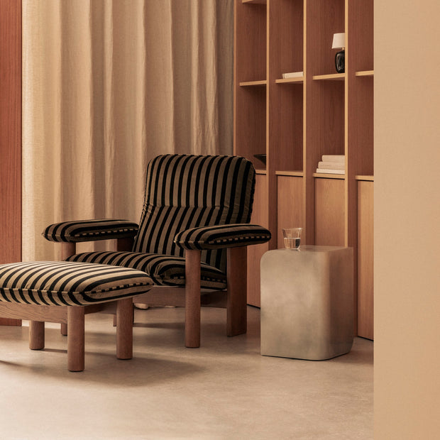 Audo Copenhagen Odkládací stolek Volume, Aluminium - DESIGNSPOT