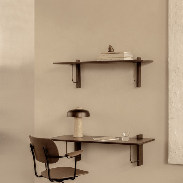 Audo Copenhagen Police Corbel Large, White Marble - DESIGNSPOT