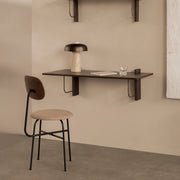 Audo Copenhagen Nástěnný stůl Corbel Desk, Dark Oak - DESIGNSPOT