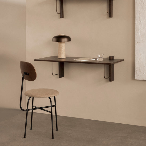Audo Copenhagen Nástěnný stůl Corbel Desk, Dark Oak - DESIGNSPOT