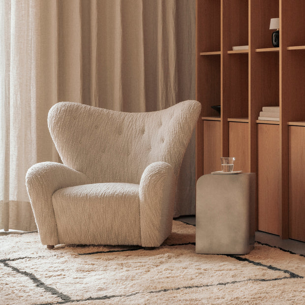 Audo Copenhagen Odkládací stolek Volume, Aluminium - DESIGNSPOT