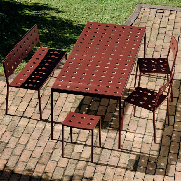 Hay Zahradní stůl Balcony Low Table 75, Anthracite - DESIGNSPOT