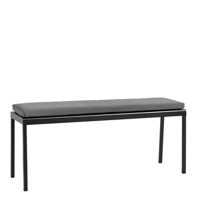 HAY Podsedák pro lavici Balcony, Black Pepper - DESIGNSPOT