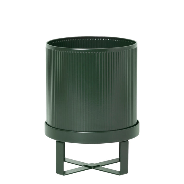 ferm LIVING Květináč Bau Pot Small, Dark Green - DESIGNSPOT