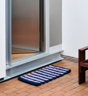 HAY Rohožka Coco, Wide, Lavender and Navy - DESIGNSPOT